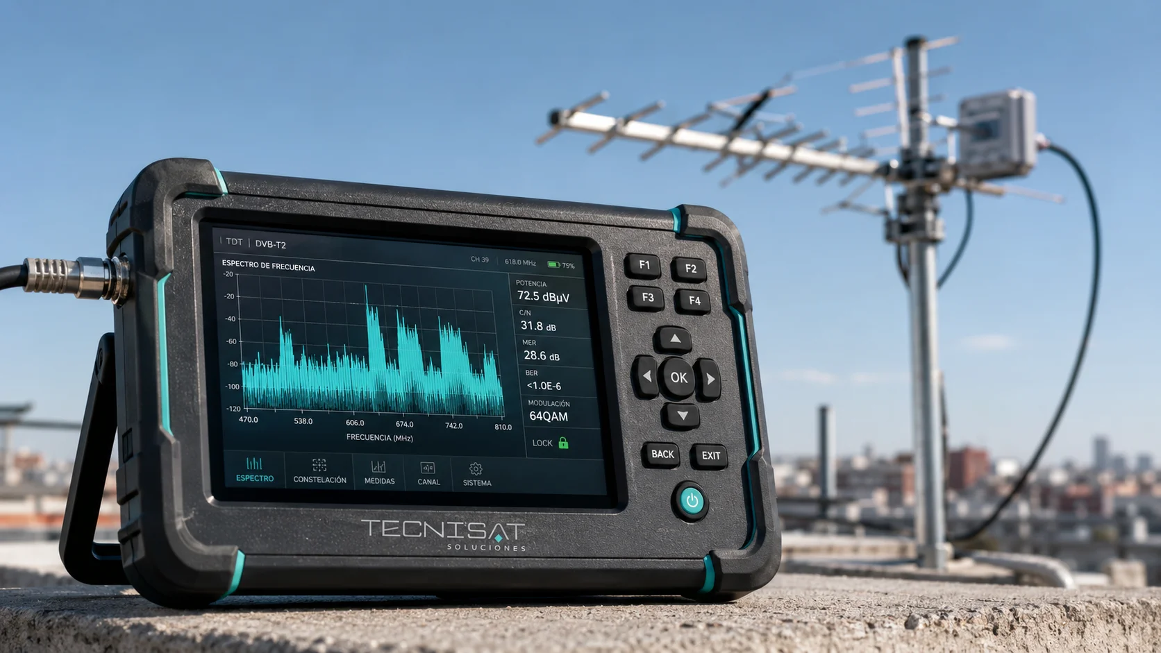 Mantenimiento técnico de una instalación colectiva de antena